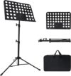 Mdvora Adjustable Music Stand With Carrying Bag
