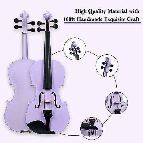 adm 1/4 Size Violin Starter Kit for Beginners - Image 5