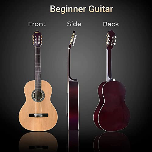 adm Classical Nylon Strings Acoustic Guitar Bundle - Image 3