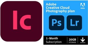 Microsoft Adobe Creative Cloud Photography Plan 20 GB
