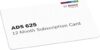 Bosch ADS 625 12-Month Software Subscription