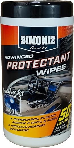Simoniz Advanced UV Protectant Wipes for Cars