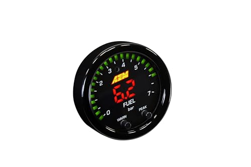 AEM X-Series Pressure Gauge, Black, 30-0301 - Image 4