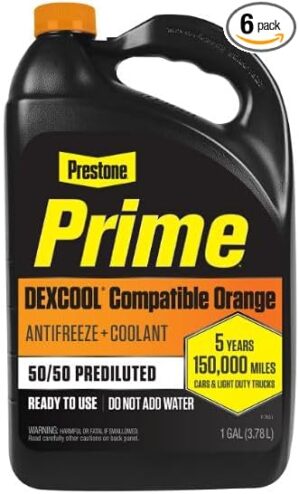 Prestone AF3500 50/50 Prime Orange Antifreeze Coolant