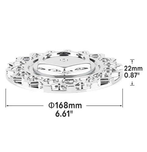 AHLOKIY Car Rim Center Cap 168 Mm 9155L169 - Image 2