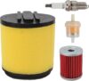 Carbhub Air Filter Kit For Arctic Cat 250/300 Replace 0470-421, 0470-355