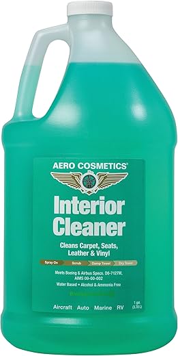 Aero Cosmetics Aircraft Quality Interior & Fabric Cleaner