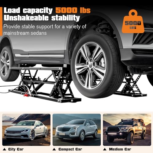 Albott Portable Car Lift, 5000 LBS Quick Jack - Image 4
