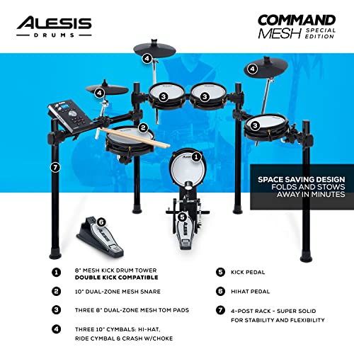 Alesis Command Mesh SE Kit - Electric Drum Set - Image 2