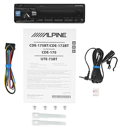 Alpine UTE-73BT Digital Media Bluetooth Receiver - Image 5