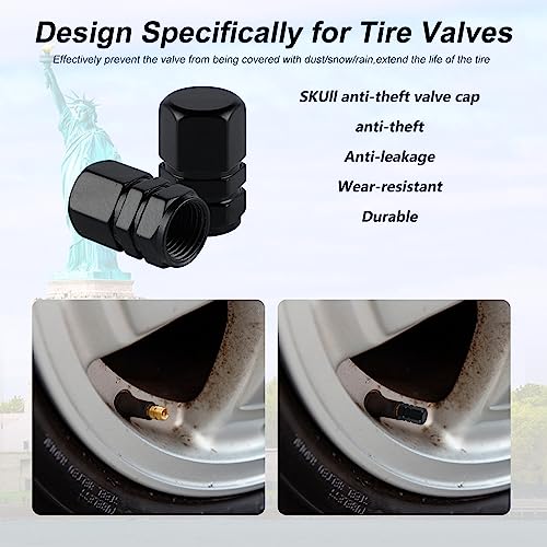 alpmosn Aluminum Tire Stem Valve Caps (4PCS) - Image 4