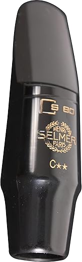 Selmer Paris Alto Sax Mouthpiece, S-80, C**