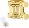 EASTROCK Alto Saxophone Metal Ligature Accessory