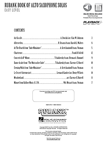 Alto Saxophone Solos - Easy Level - Image 4