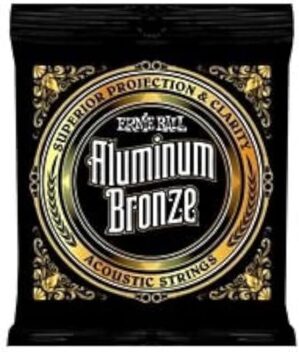 Ernie Ball Aluminum Bronze Light Acoustic Guitar Strings