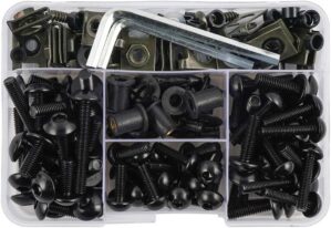 NICECNC Aluminum M5 M6 Fairing Bolt Kit