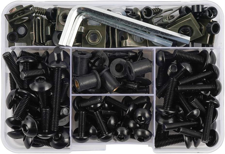 NICECNC Aluminum M5 M6 Fairing Bolt Kit
