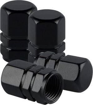 alpmosn Aluminum Tire Stem Valve Caps (4PCS)