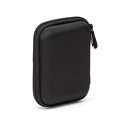 Amazon Basics Small Hard Shell Carrying Case, Black - Image 3