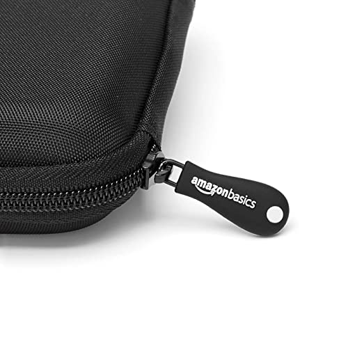 Amazon Basics Small Hard Shell Carrying Case, Black - Image 4