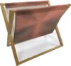 Ambesonne Abstract Magazine And Book Holder