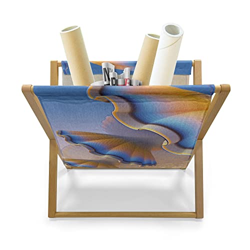 Ambesonne Fractal Magazine And Book Holder - Image 2