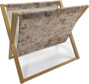 Ambesonne Camo Magazine And Book Holder