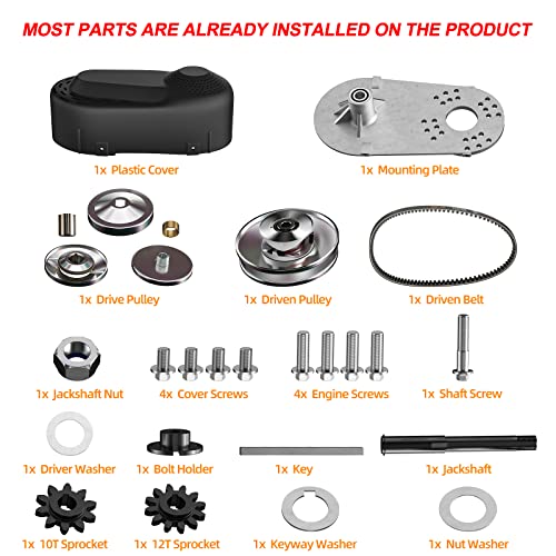 Ameetaa 212cc Torque Converter Go Kart Clutch - Image 2