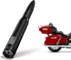 GODPEE American Flag Motorcycle Short Antenna