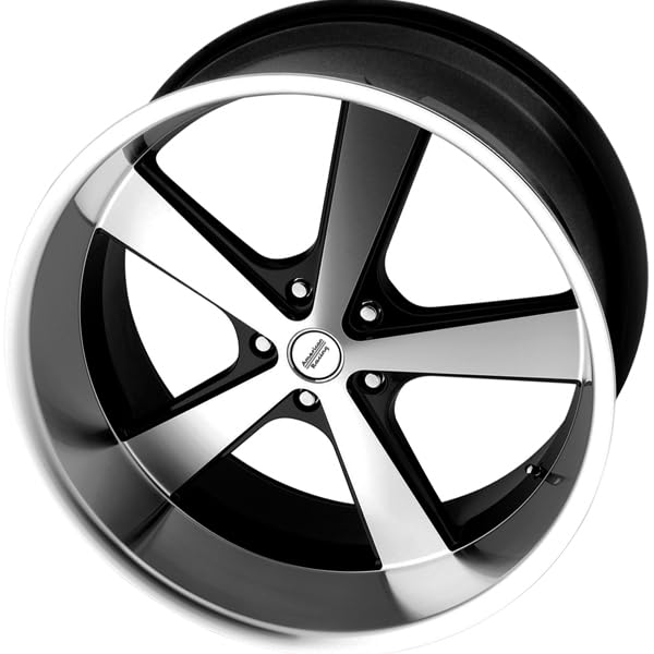American Racing Vintage VN701 22X9 5X5.0 G-BLK MACH 15MM - Image 3