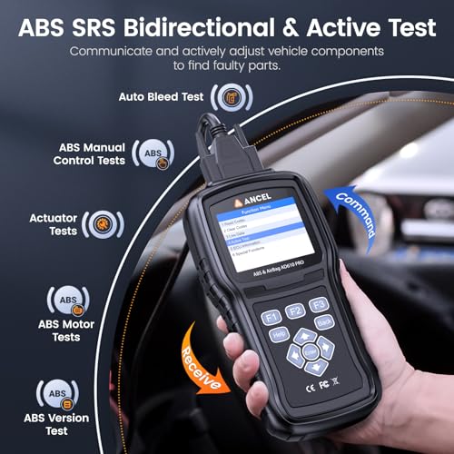 ANCEL AD610 PRO ABS SRS OBD2 Scanner - Image 5