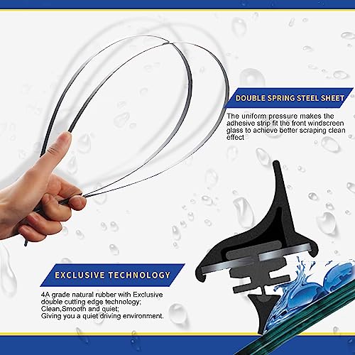 ANRDDO Replacement Wiper Blades For Toyota/Lexus - Image 5