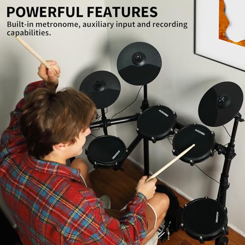 AODSK Electric Drum Kit With 225 Sounds - Image 3