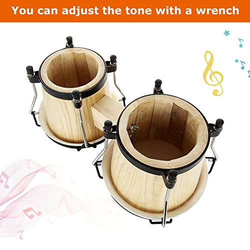 APACALI Bongo Drums Set 6" And 7 - Image 4