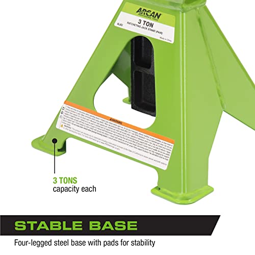 ARCAN 3-Ton Steel Jack Stands (ALJS3) - Image 3