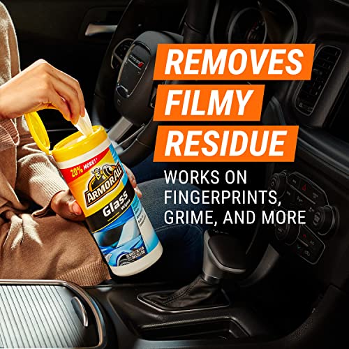Armor All Car Glass Wipes, Auto Glass Cleaner, 30 Count - Image 3
