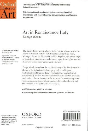 Art In Renaissance Italy: 1350-1500 By Evelyn Welch - Image 2