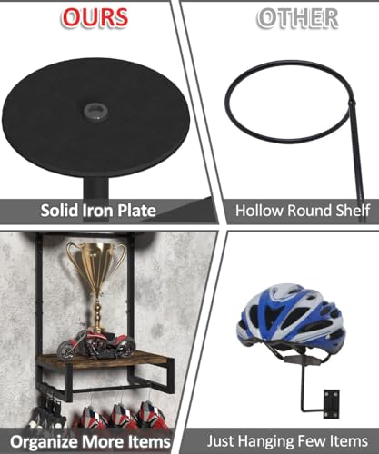Artibear Motorcycle Helmet Holder With Glove Clips - Image 3