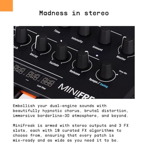 ARTURIA MiniFreak 37 Key 6-Voice Synthesizer Keyboard - Image 3