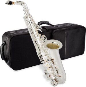 Jean Paul USA AS-400SP Student Alto Saxophone Silver-Plated