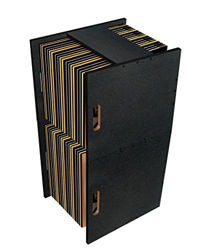 Atlantic Atlantic Record Crate β Stackable Vinyl Record Storage Crate With Moist-Resisting Laminated Surface, Holds Up To 50 LP Albums Safely, Built-In Carrying Handles For Mobility, PN - Image 5