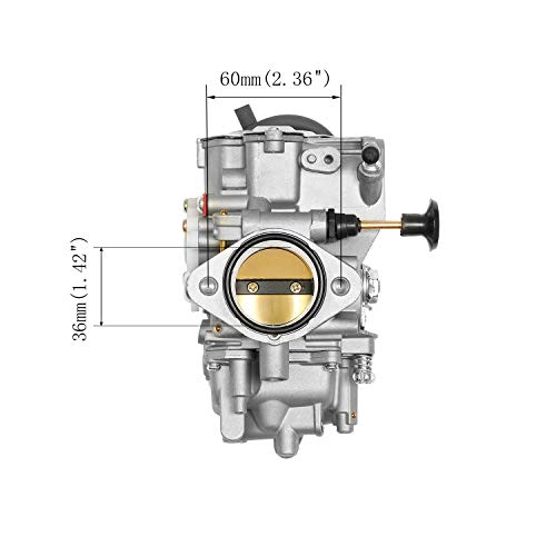 ATRACYPART Carburetor Carb With Intake Manifold For Yamaha ATV - Image 5