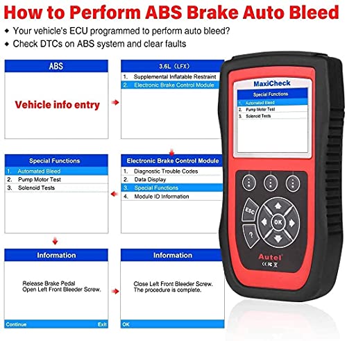 Autel MaxiCheck PRO AutoBleed Scan Tool - Image 4