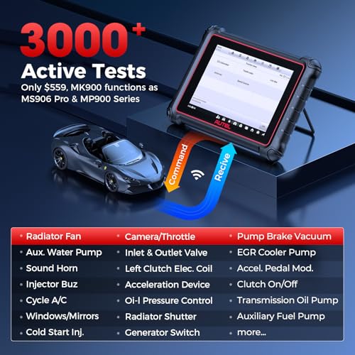 Autel MaxiCOM MK900 Scanner: OBD II Tool - Image 4
