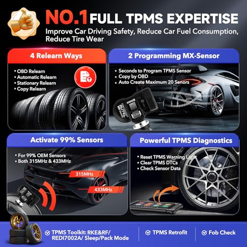 Autel MaxiSYS MS906 PRO-TS, Enhanced TPMS Function - Image 4