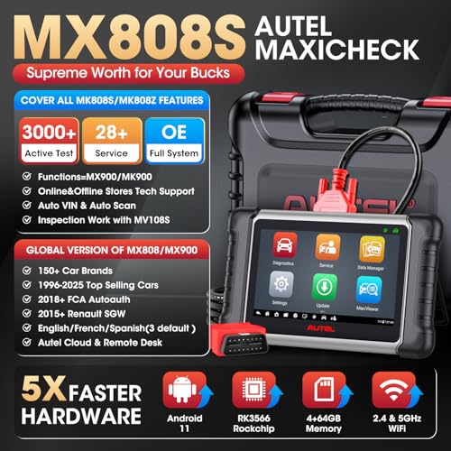 Autel Scanner MaxiCheck MX808S, 2025 US Version - Image 2