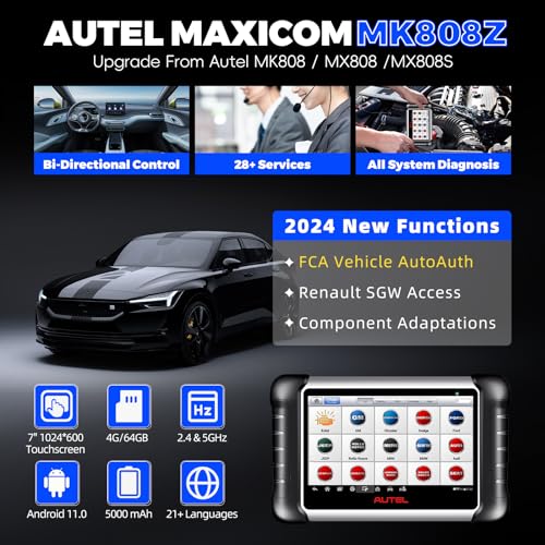 Autel Scanner MaxiCOM MK808Z: 2024 Android Version - Image 2