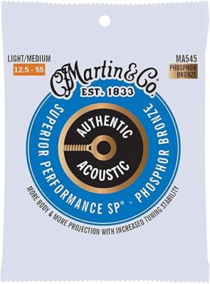 MARTIN Authentic Acoustic Guitar Strings Medium 12.5-55