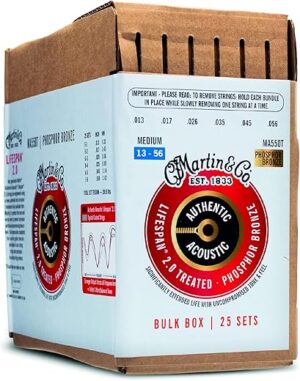 MARTIN Authentic Acoustic Lifespan 2.0 Strings, 25 Sets