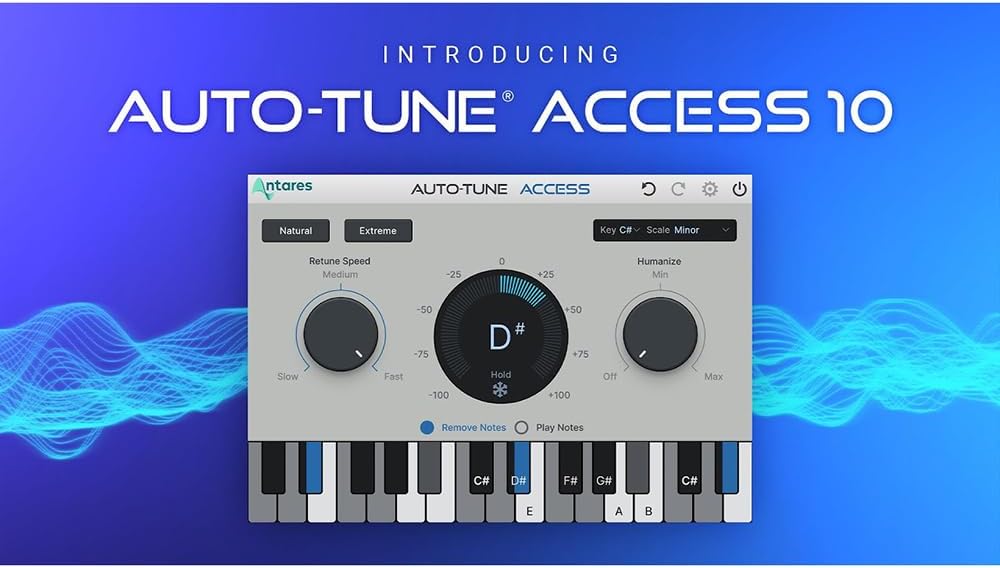 Antares Software Auto-Tune Access Pitch Correction Plug-in